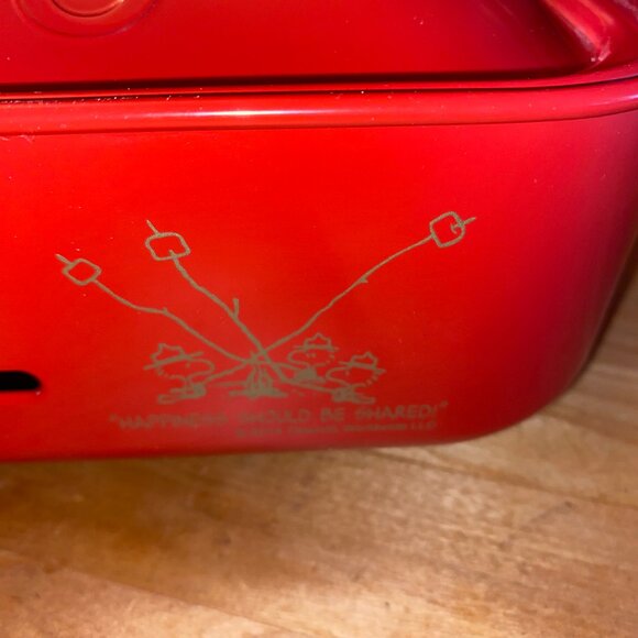 BRUNO Peanuts Beaglescout Snoopy Woodstock Handle Hotplate Grill Griddle - Picture 4 of 16